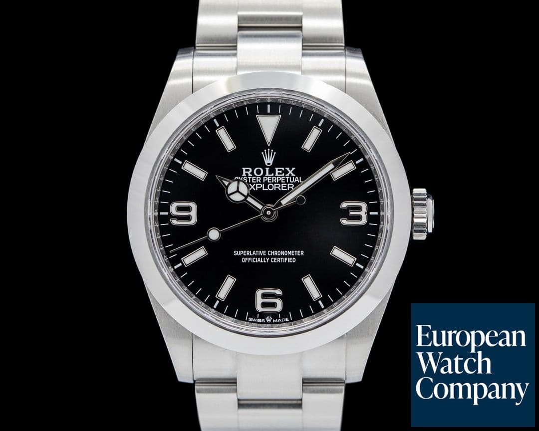 Image of Rolex 224270 Explorer I 40MM SS Black Dial 2024 FULL SET