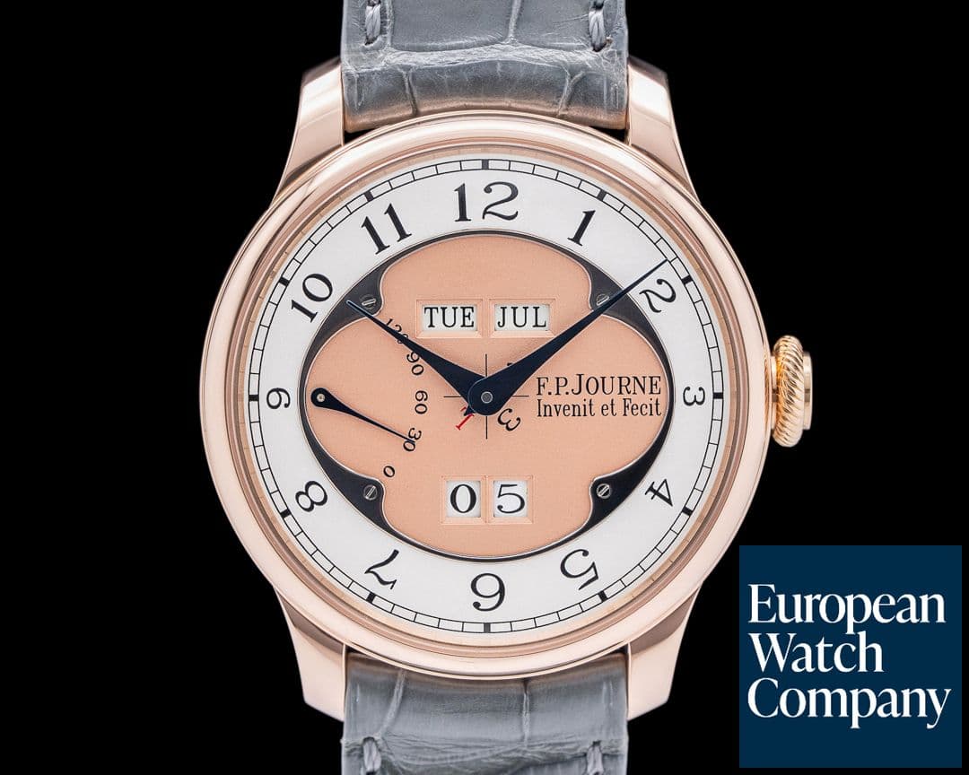 Image of F. P. Journe Octa Quantieme Perpetual Calendar 18K Rose Gold Salmon Dial