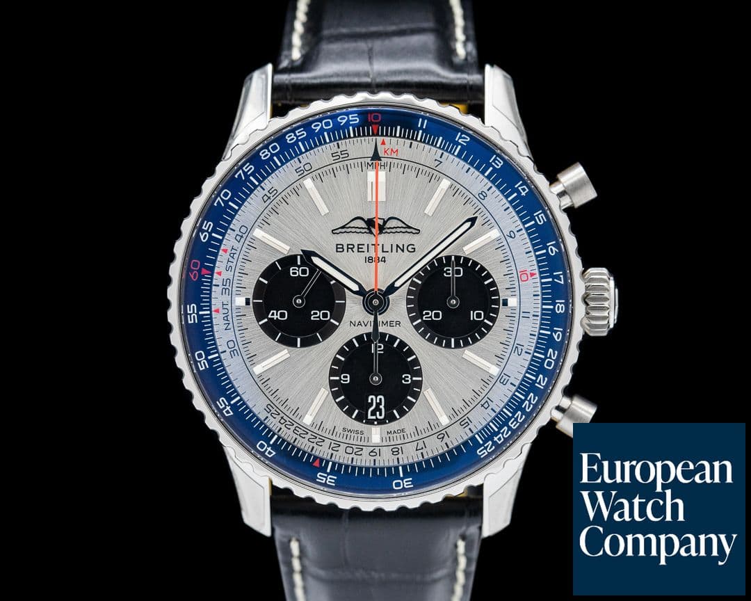 Image of Breitling Navitimer B01 Chronograph 43MM SS Silver Dial