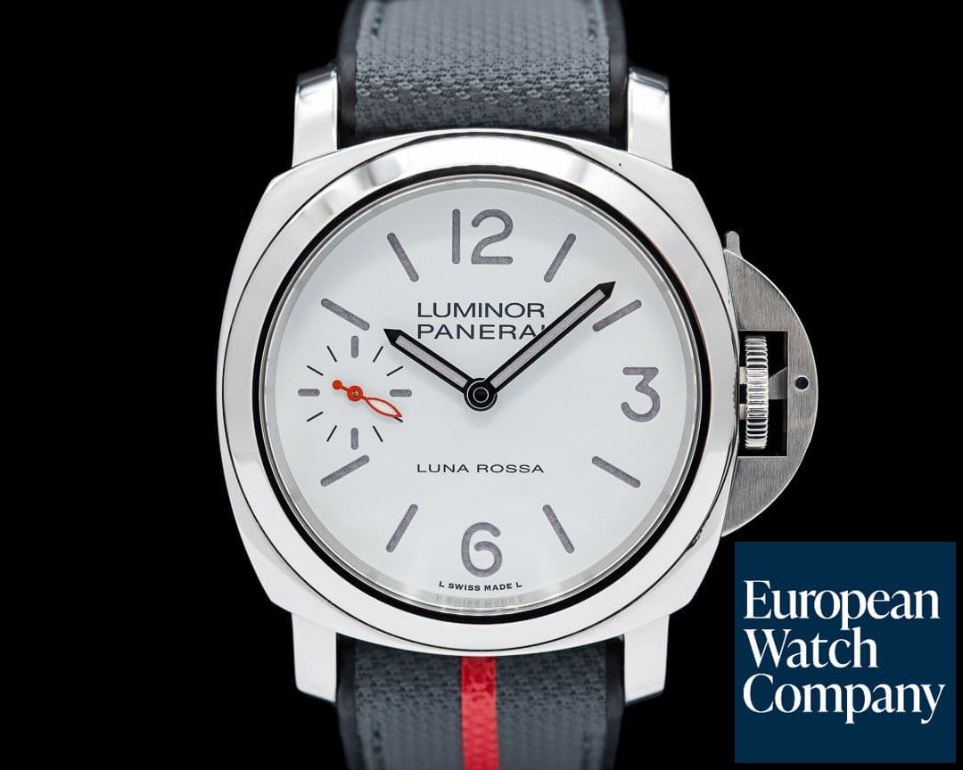 Image of Panerai Luminor Luna Rossa PAM01342 SS White Dial