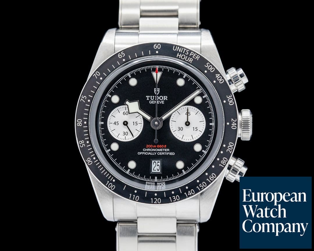 Image of Tudor Black Bay Chronograph SS Black Dial