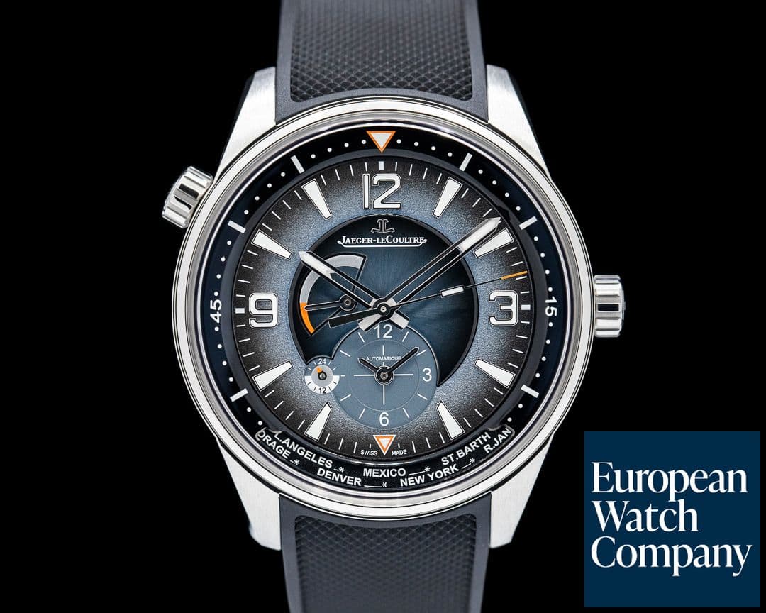 Image of Jaeger LeCoultre Polaris Geographic SS Gray Dial