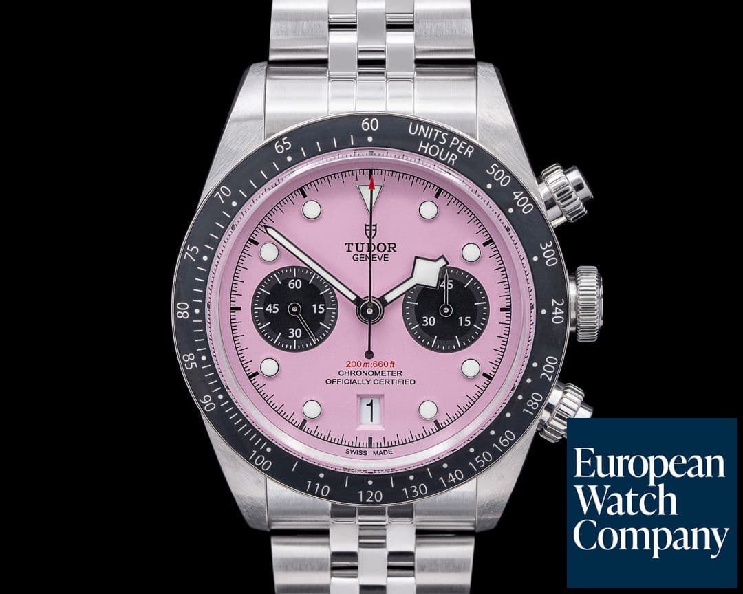 Image of Tudor Black Bay Chronograph SS Pink Dial 2024