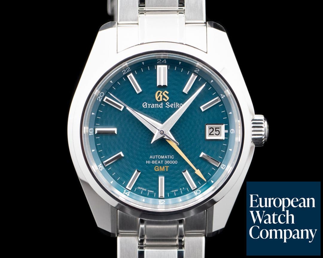 Image of Grand Seiko Hi-Beat 36000 GMT "Peacock" LIMITED