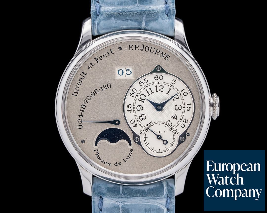 Image of F. P. Journe Octa Lune - Ref. L Platinum Silver Dial 38mm