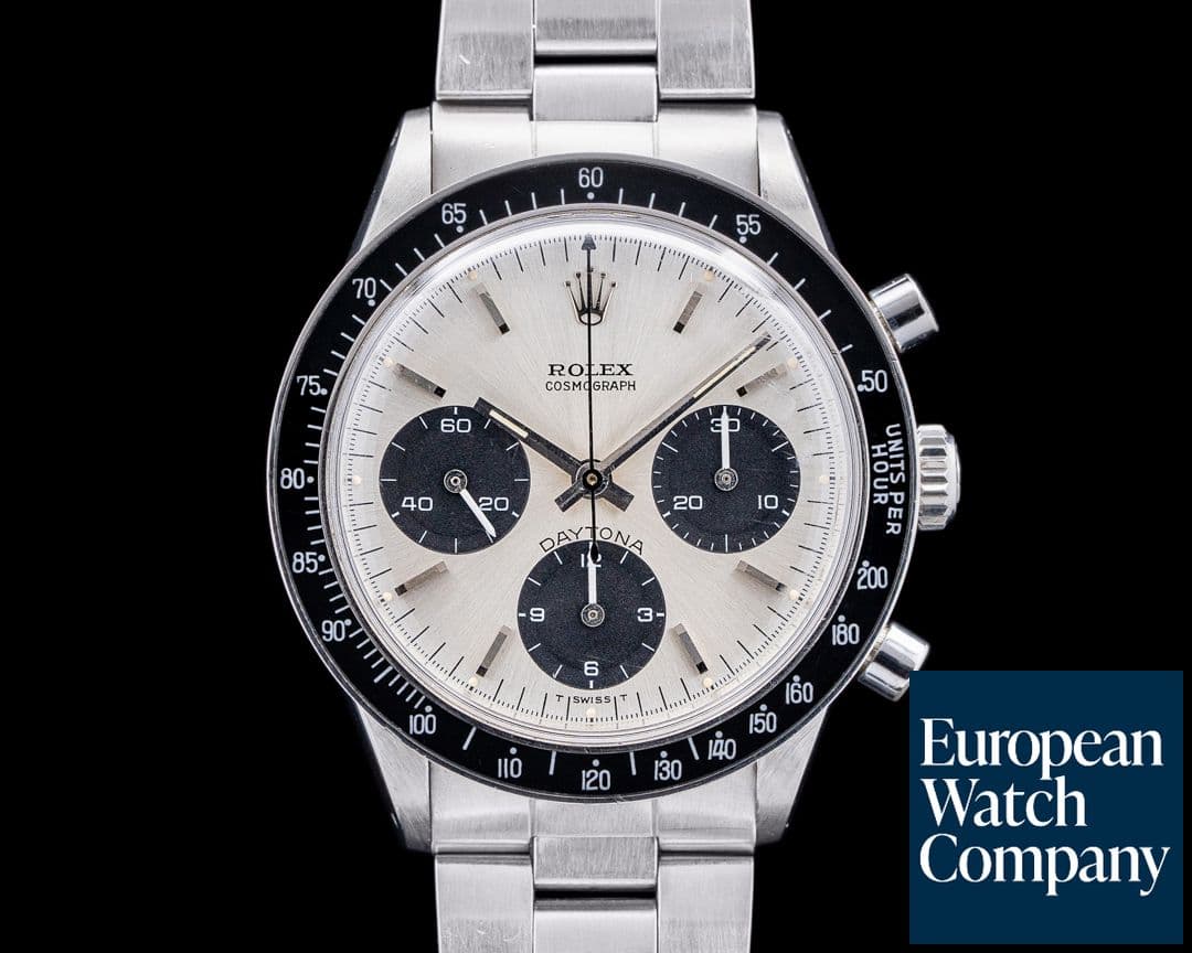 Image of Rolex Daytona 6264 SS Silver Dial 1972 PAPERS