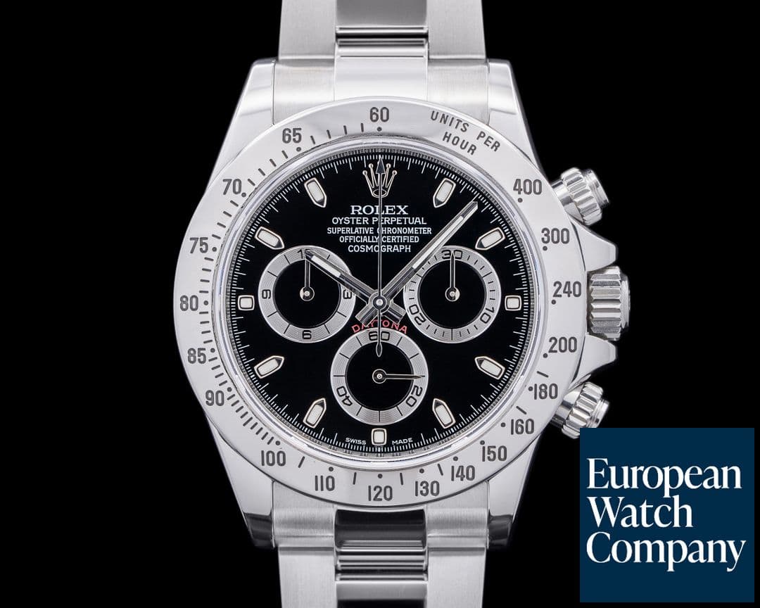 Image of Rolex Daytona 116520 SS Black Dial