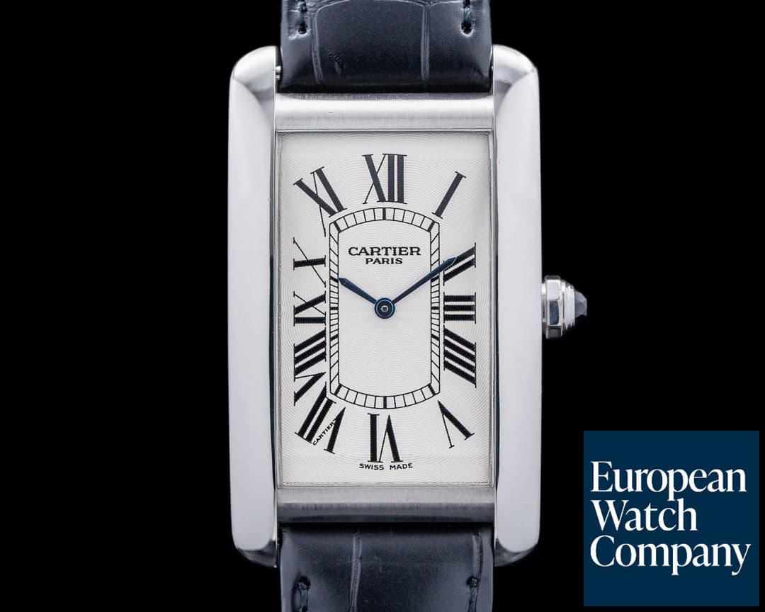Image of Cartier Collection Privee Tank Americaine Mecanique CPCP Platinum LIMITED