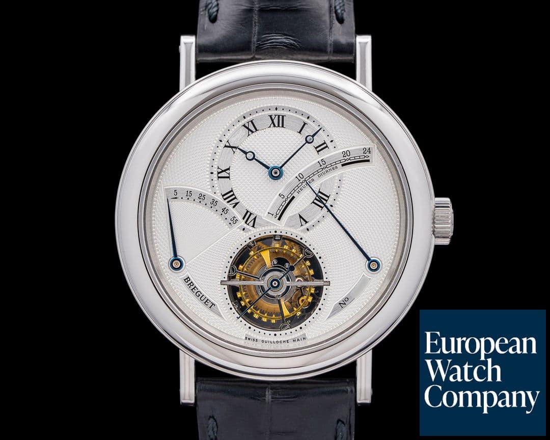 Image of Breguet Classique Tourbillon Power Reserve Retrograde 3657PT Platinum
