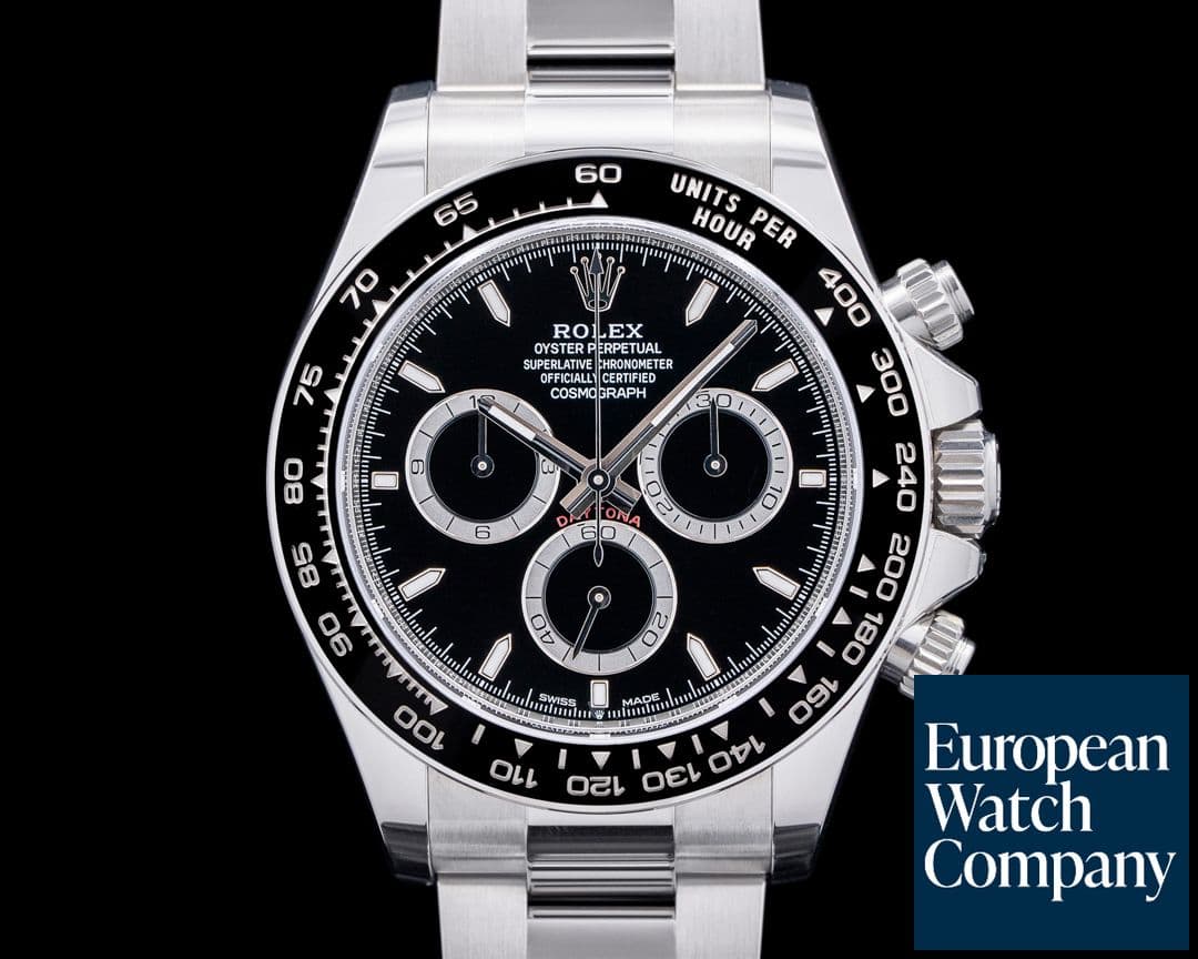 Image of Rolex 126500 Daytona SS Black Dial 2024