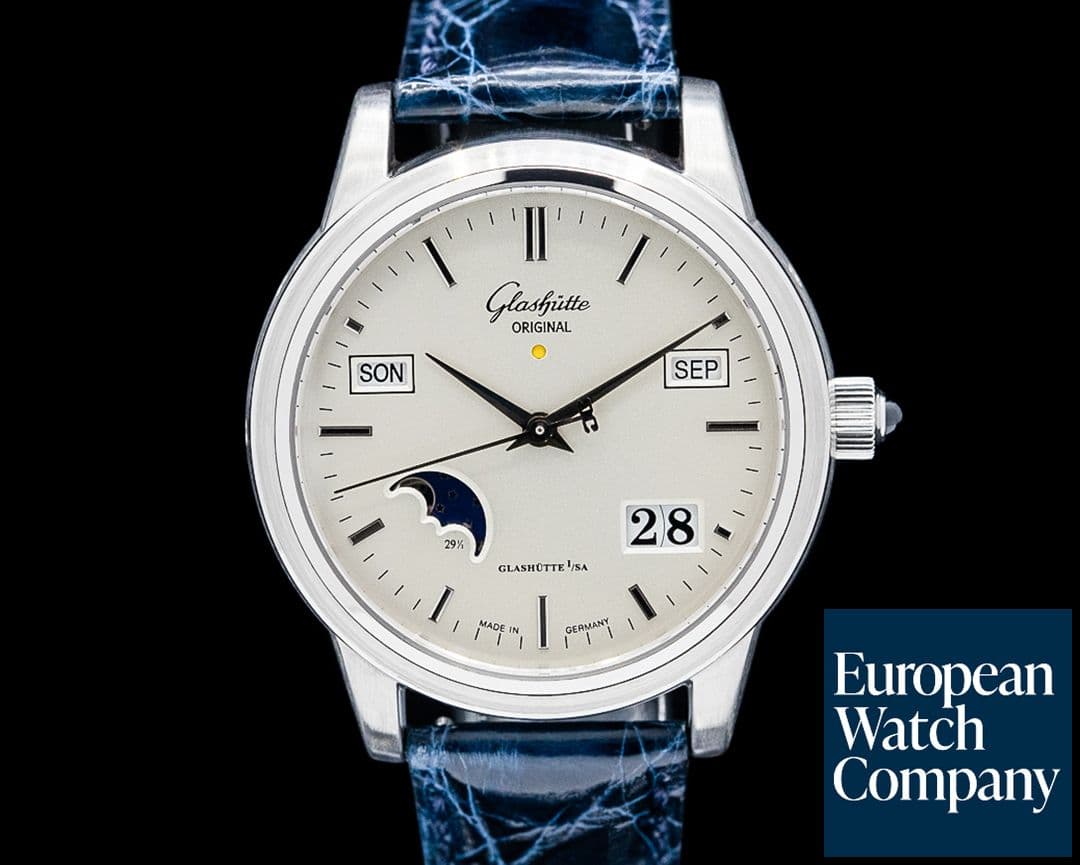 Image of Glashutte Original 39-50-04-03-04 Senator Perpetual Calendar Platinum Limited Edition