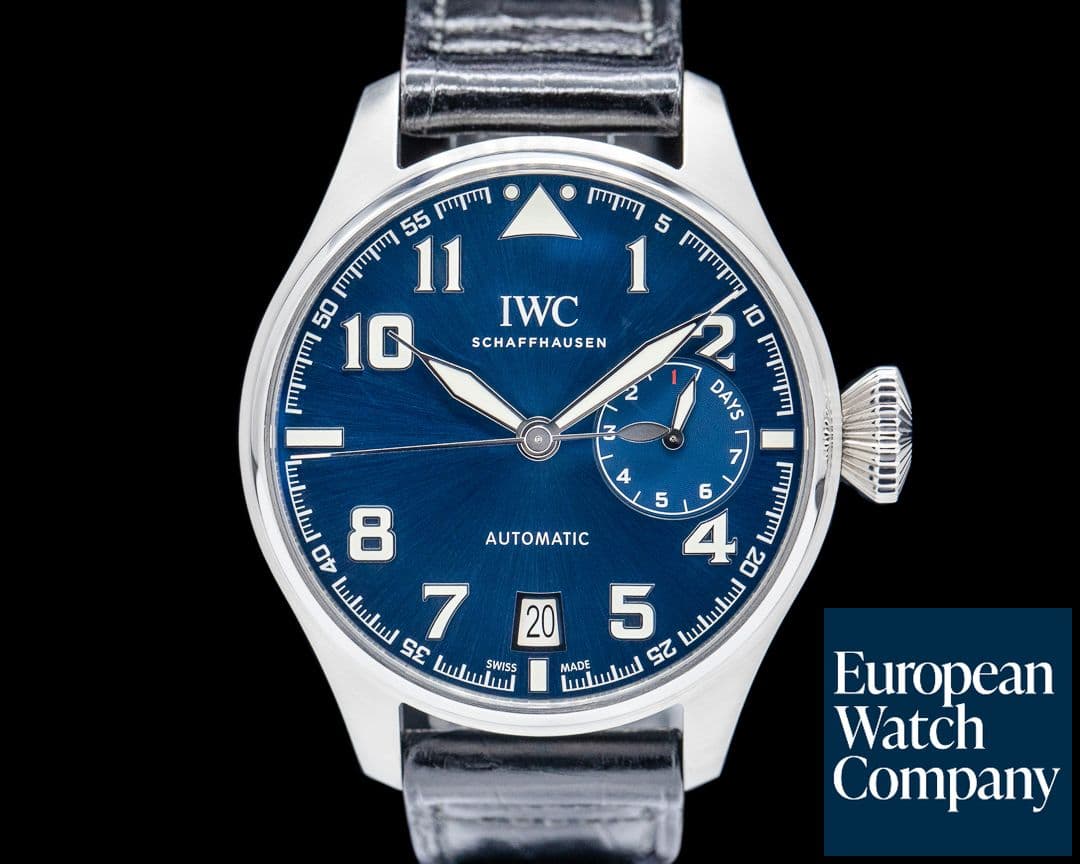 Image of IWC Big Pilot "LE PETIT PRINCE" Blue Dial Limited
