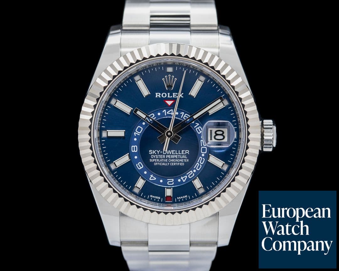 Image of Rolex Sky-Dweller 326934 SS Blue Dial
