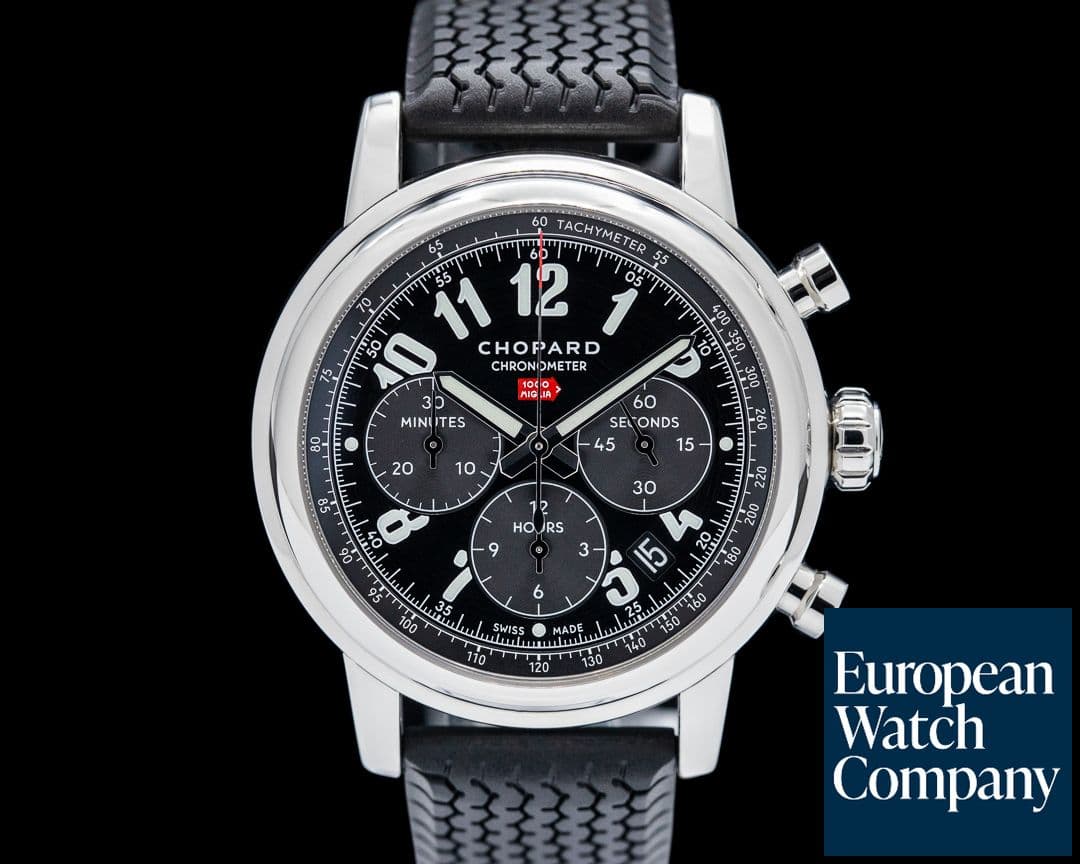 Image of Chopard Mille Miglia Classic Chronograph SS Black Dial