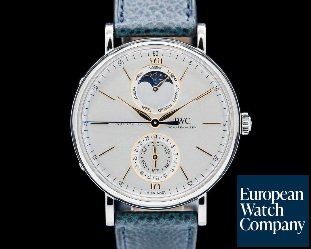 Image of IWC Portofino Complete Calendar SS Silver Dial