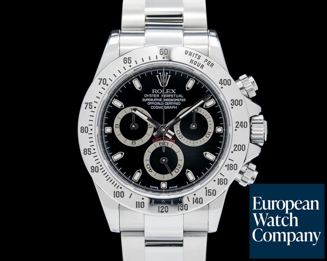 Image of Rolex Daytona 116520 SS Black Dial