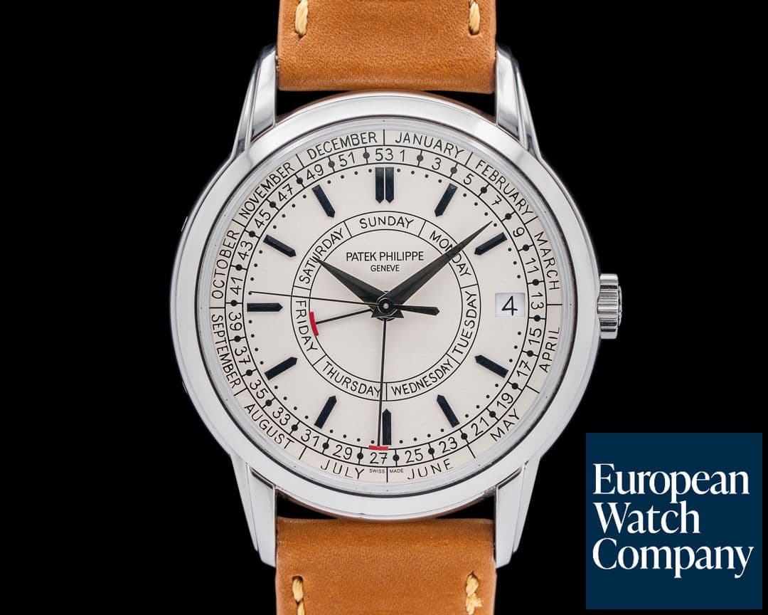Image of Patek Philippe Calatrava 5212A Weekly Calendar SS Silver Dial