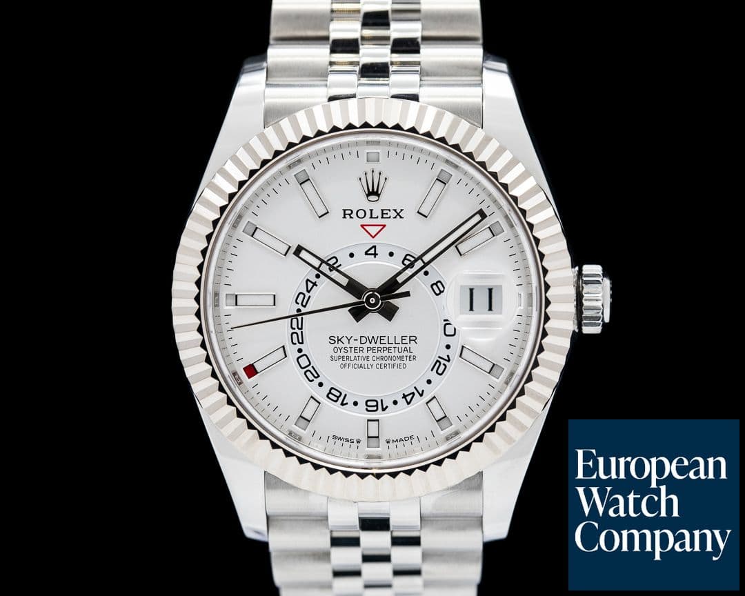 Image of Rolex Sky Dweller 336934 SS Silver Dial Jubilee 2025