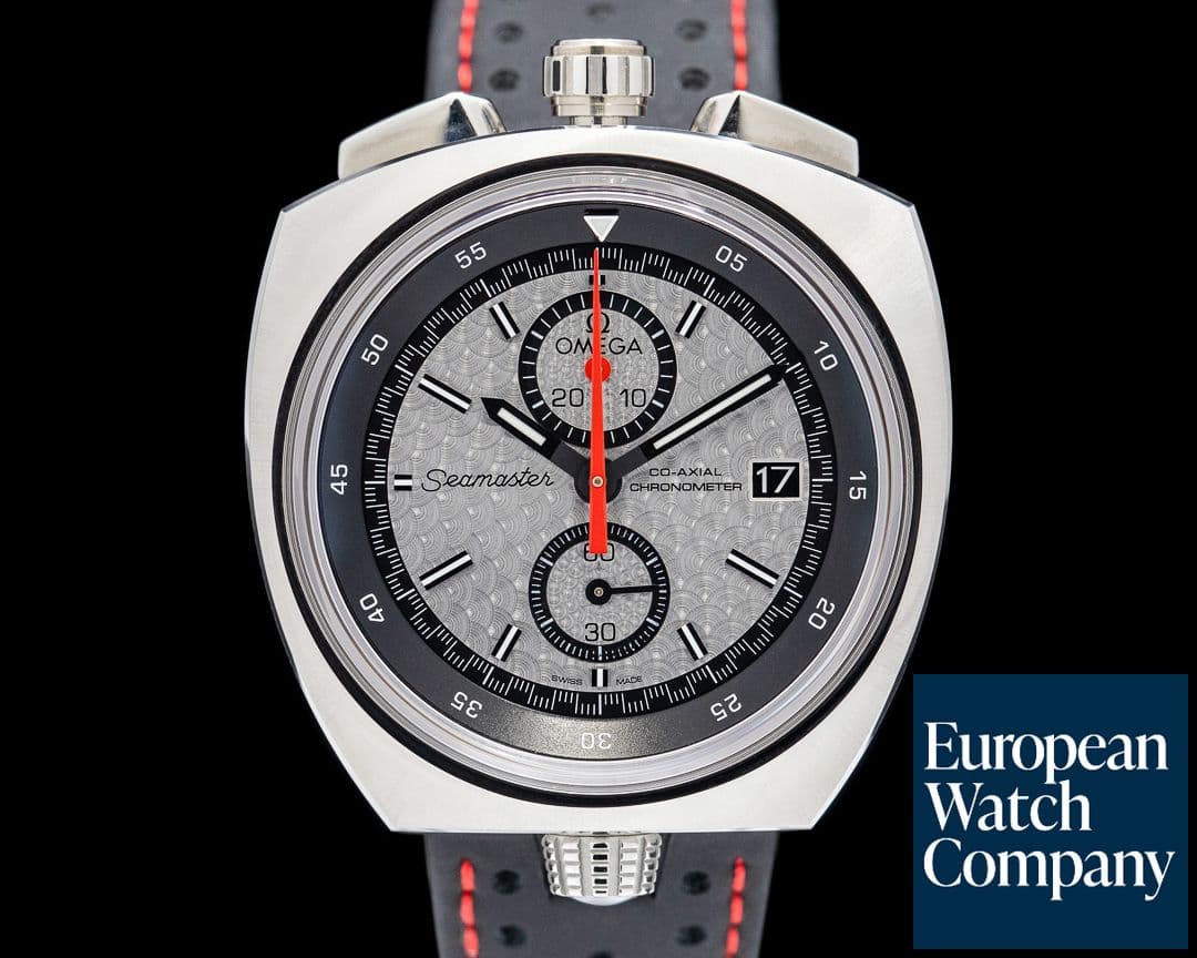 Image of Omega Seamaster Bullhead Co-Axial Chronograph SS Silver Dial