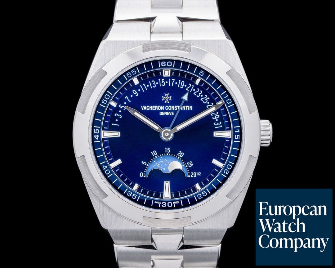 Image of Vacheron Constantin Overseas Moonphase Retrograde Date SS 2025