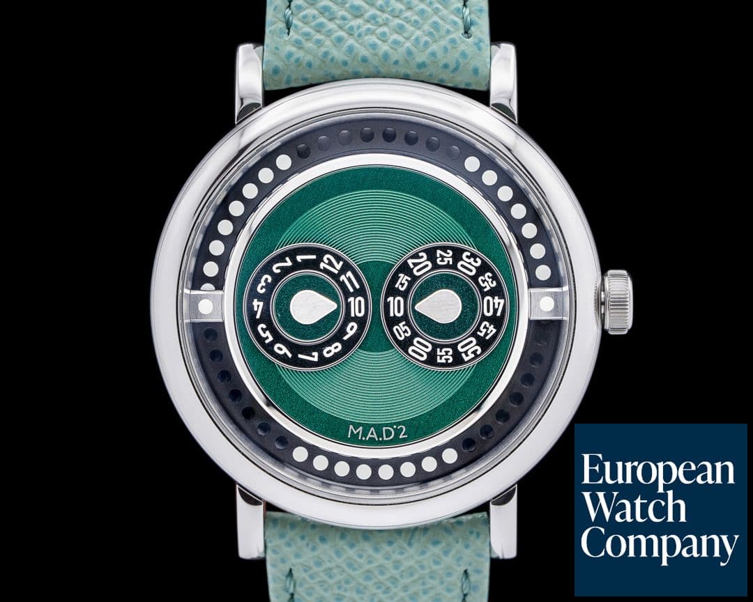 Image of MB&F M.A.D 2 SS Green Dial