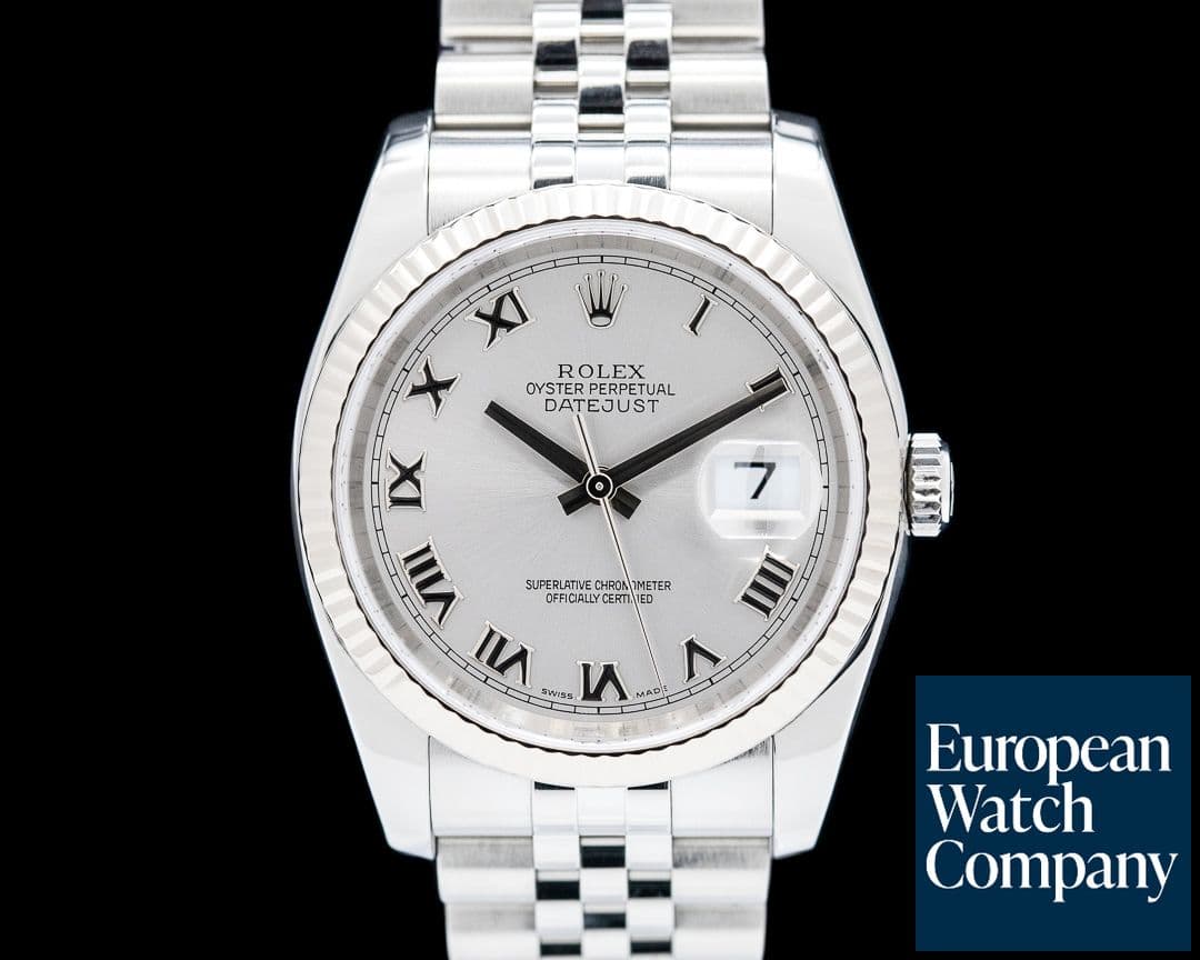 Image of Rolex Datejust SS Jubilee Silver Roman Dial