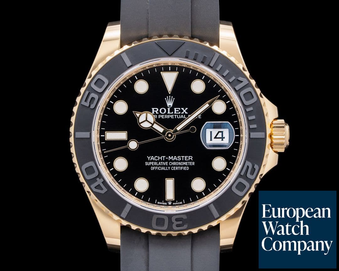 Image of Rolex Yacht Master 226658 18K Yellow Gold Black Dial