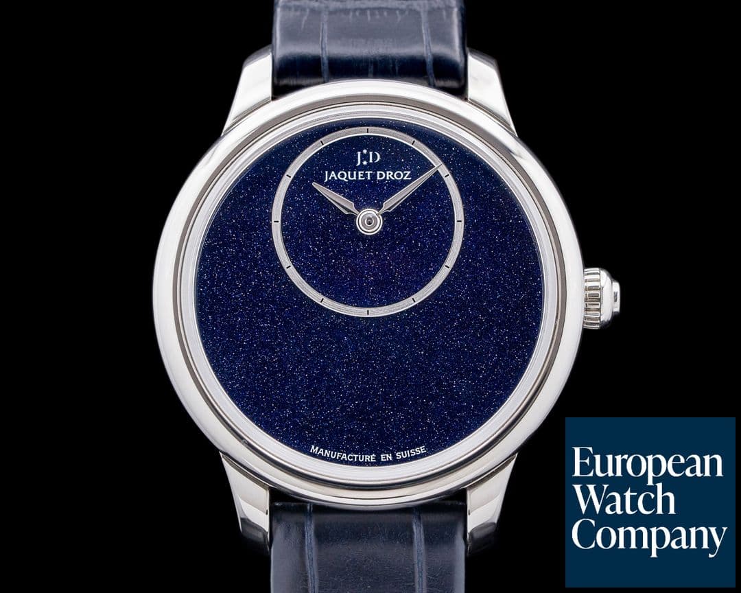 Image of Jaquet Droz Petite Heure Minute 35MM SS Aventurine UNWORN