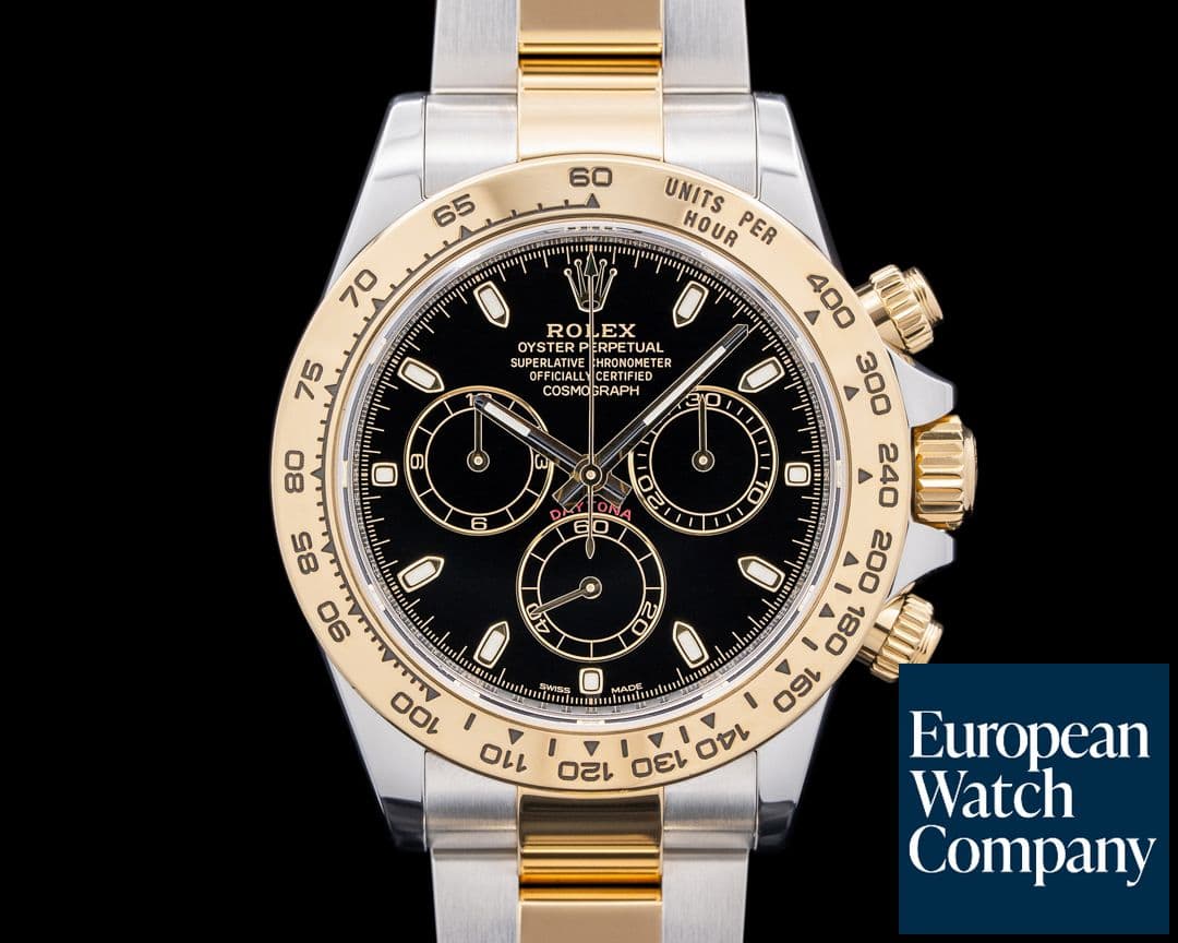 Image of Rolex Daytona 116503 18K Yellow Gold / SS Black Dial