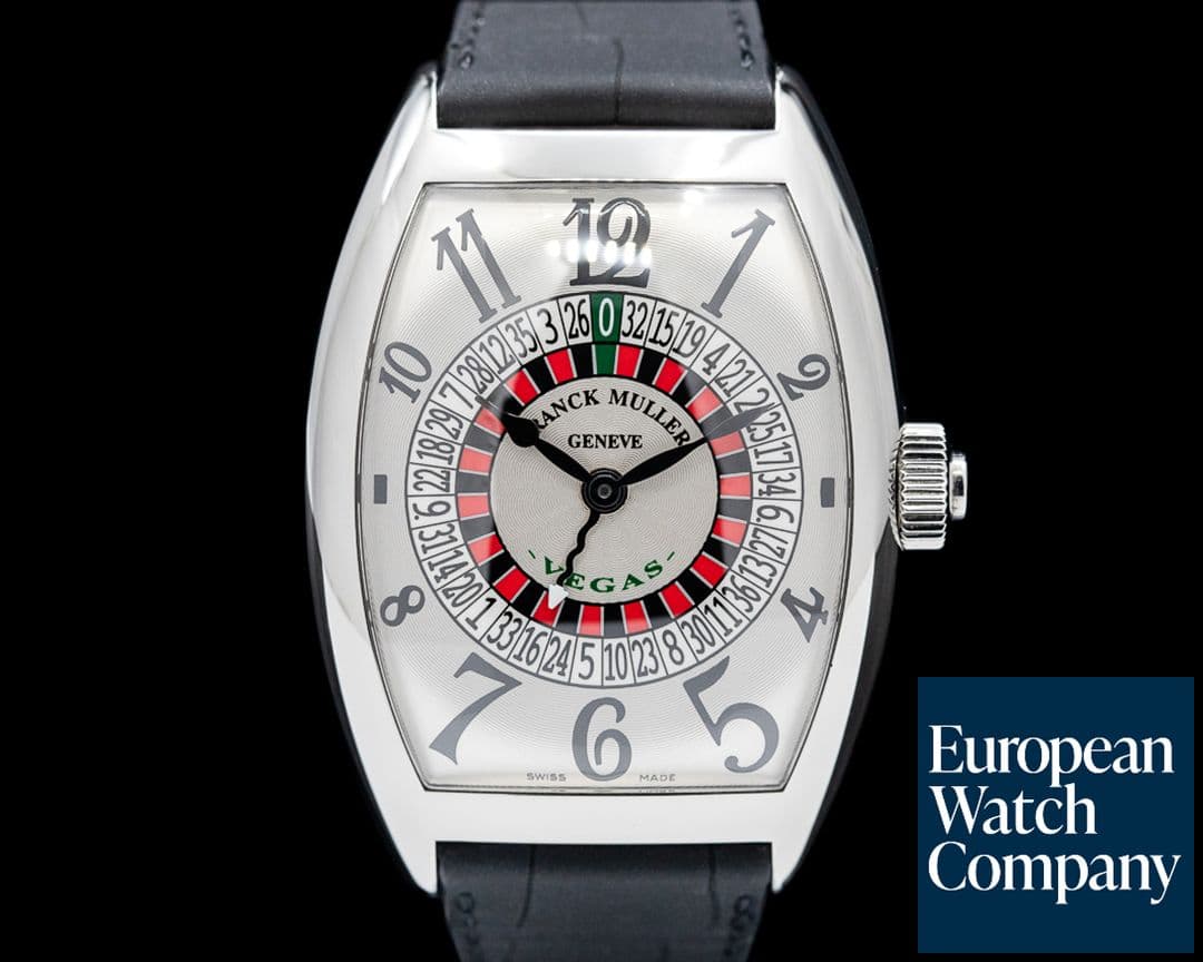 Image of Franck Muller Cintree Curvex Vegas Roulette SS Silver Dial