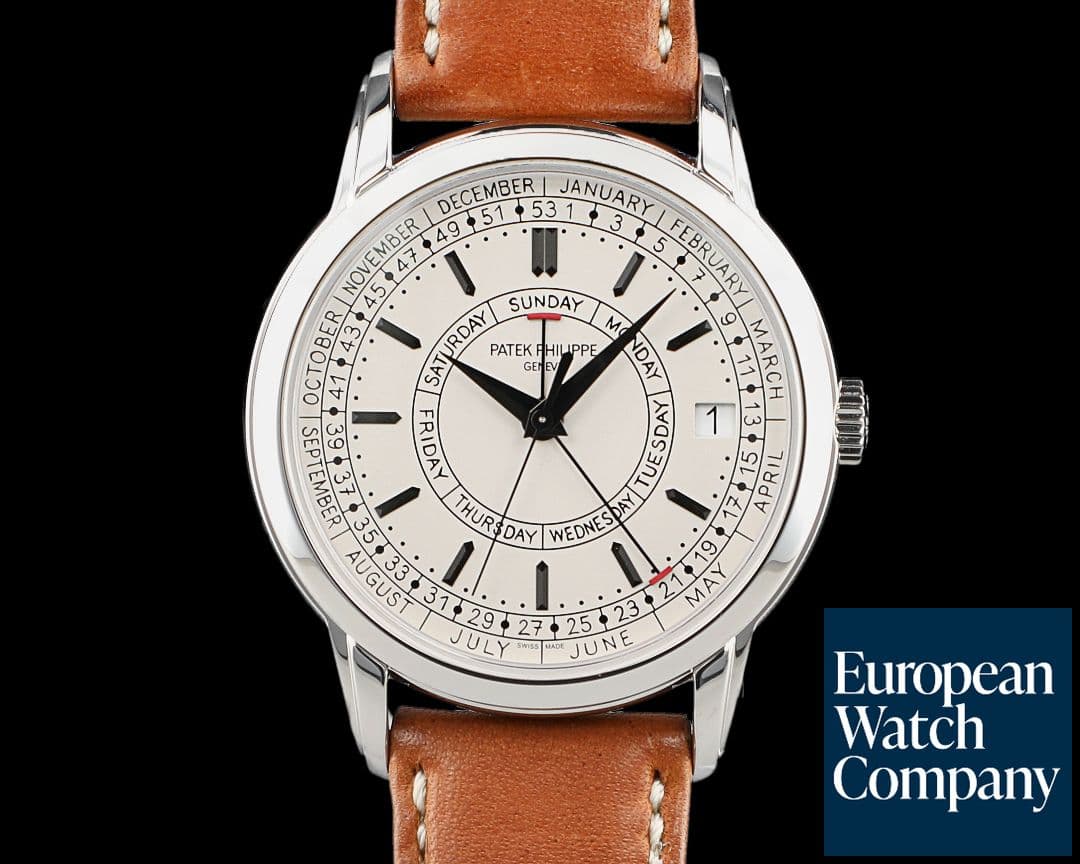 Image of Patek Philippe 5212A Calatrava Weekly Calendar SS Silver Dial