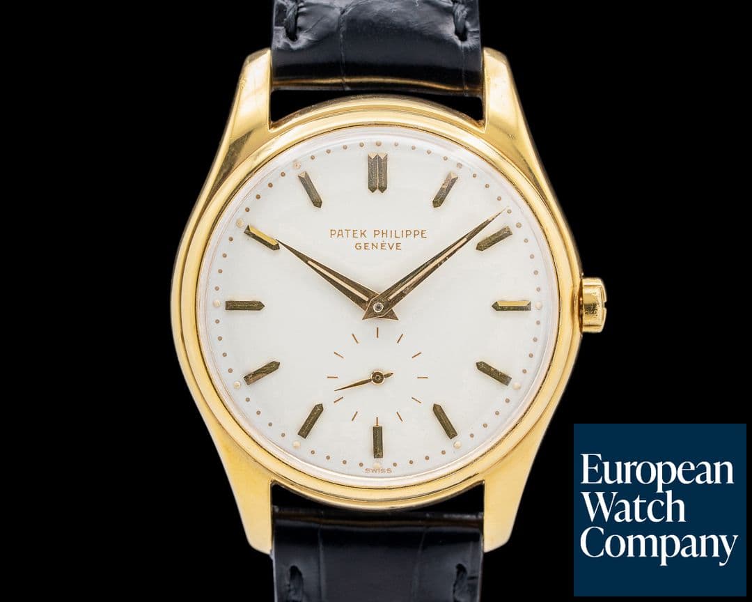 Image of Patek Philippe Vintage Calatrava 2526J Enamel Dial First Series Luminous RARE