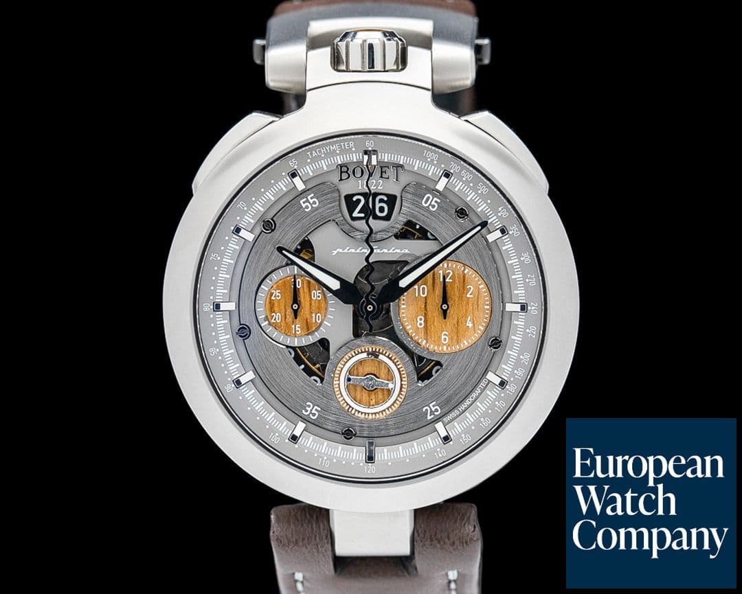 Image of Bovet Cambiano Pininfarina Chronograph SS Gray Dial LIMITED