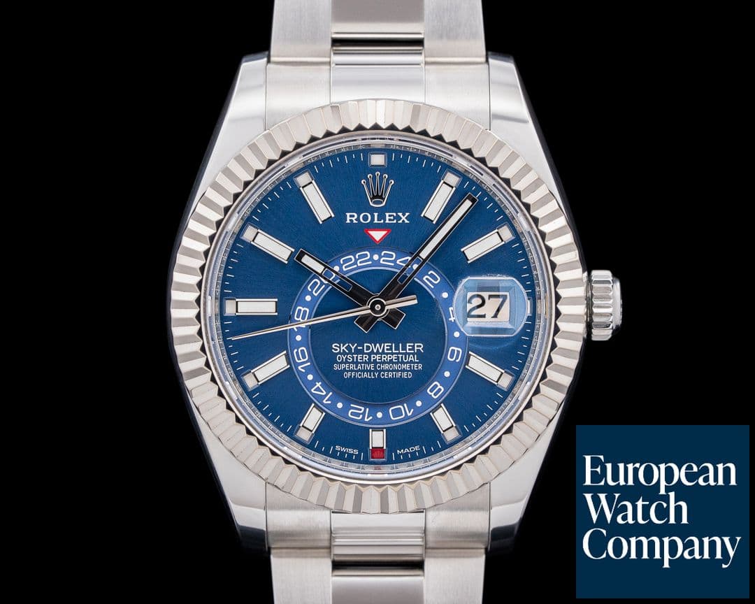 Image of Rolex Sky-Dweller 326934 SS Blue Dial