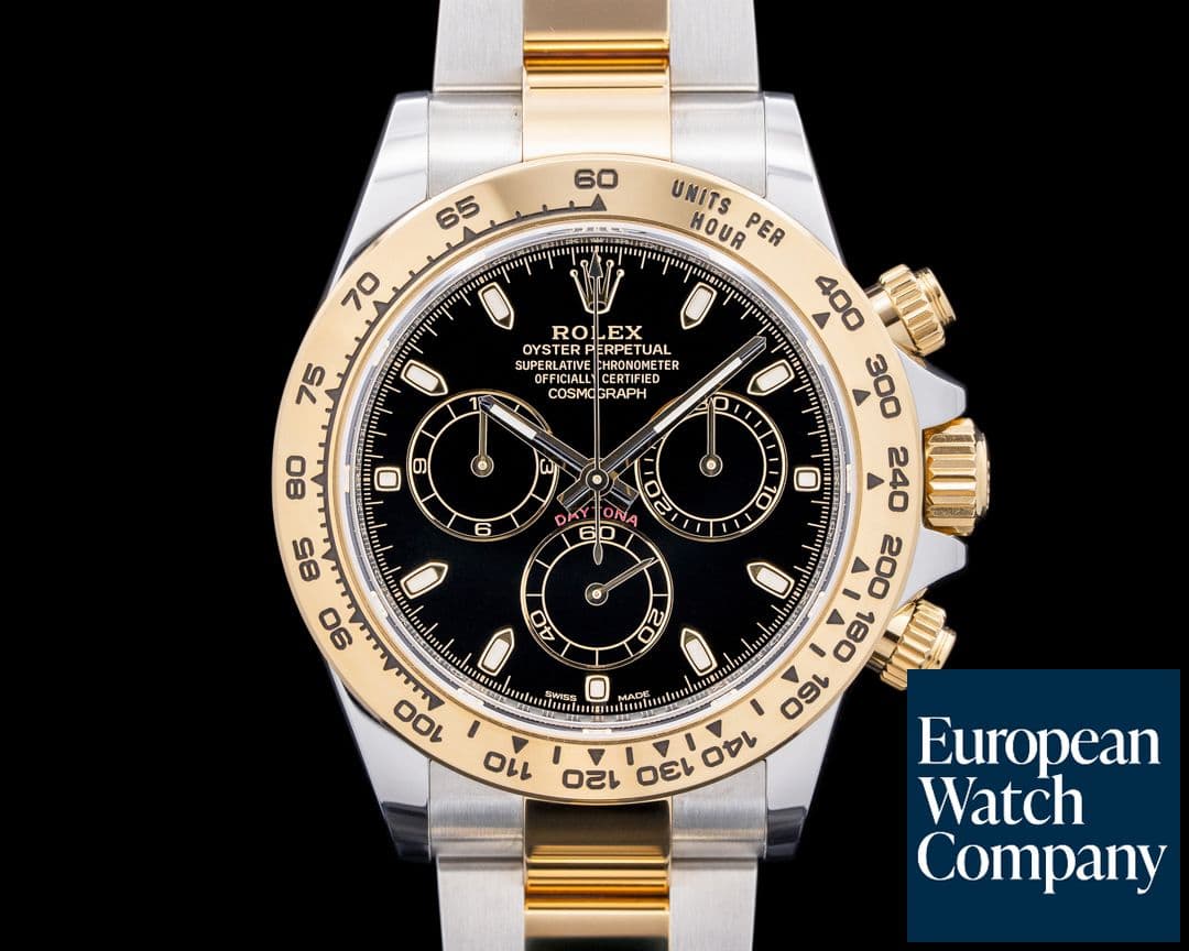 Image of Rolex Daytona 116503 18K Yellow Gold / SS Black Dial