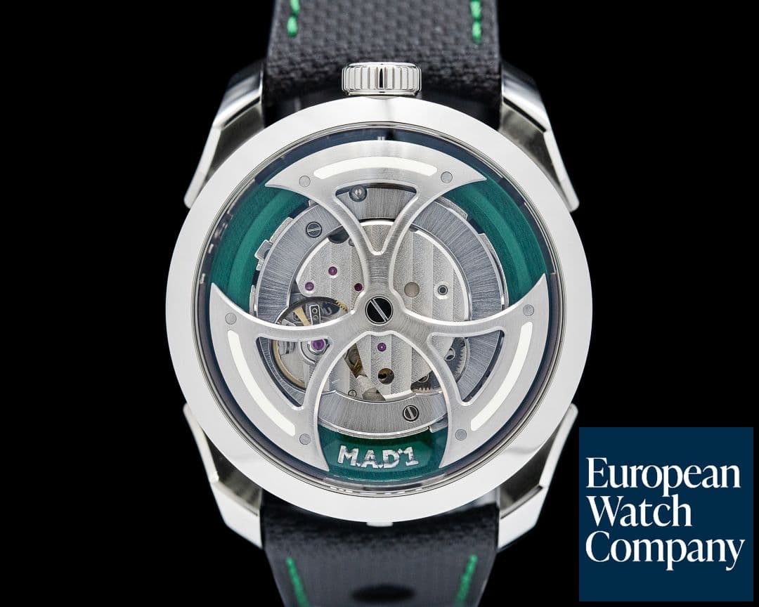 Image of MB&F M.A.D 1 Green SS "Lucky Clover"
