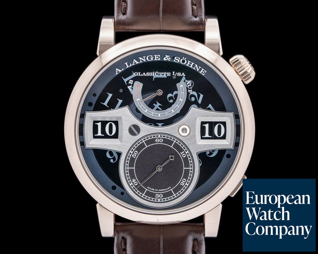 Image of A. Lange and Sohne 142.055 Zeitwerk 18K Honey Gold Lumen 2024 LIMITED