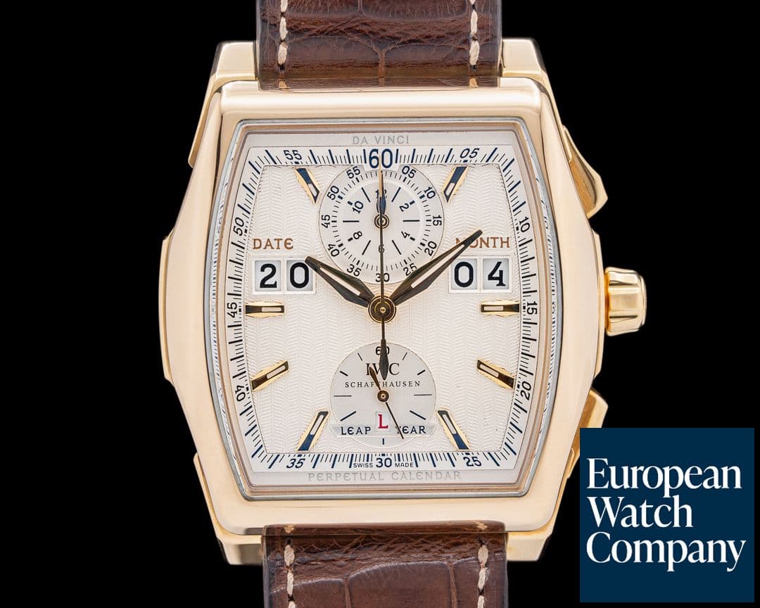 Image of IWC Da Vinci Perpetual Digital Date Month Chronograph 18K Rose Gold