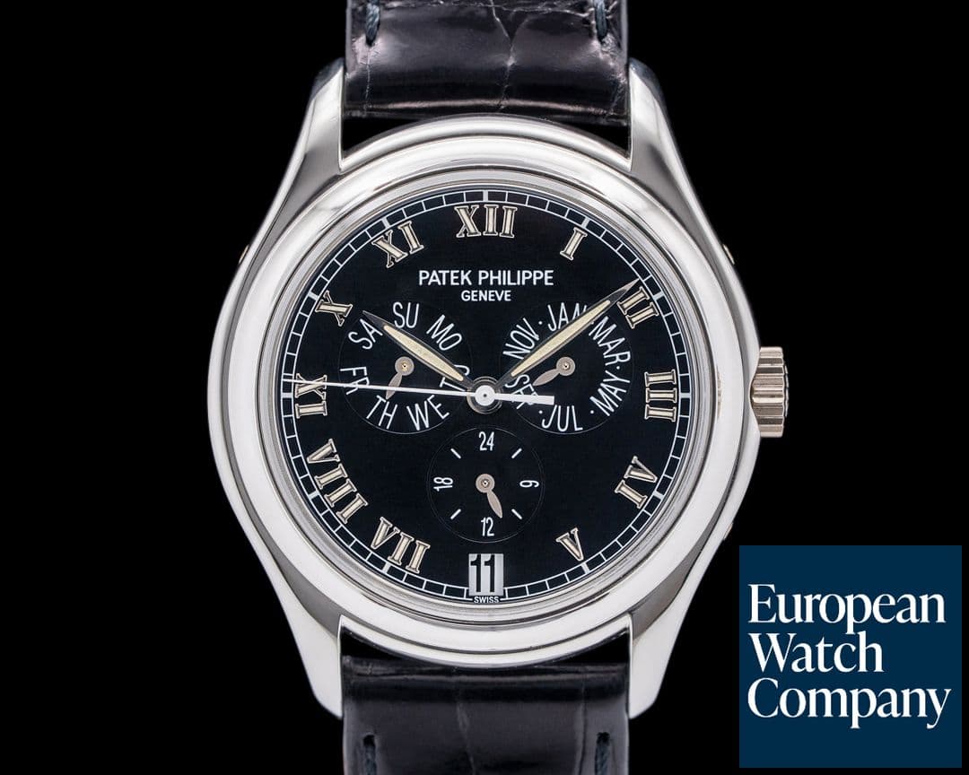 Image of Patek Philippe Annual Calendar 5035P Black Dial Platinum