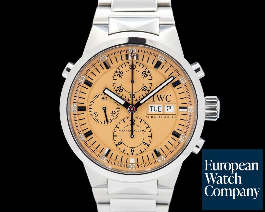 Image of IWC GST Rattrapante Chronograph SS Salmon Dial