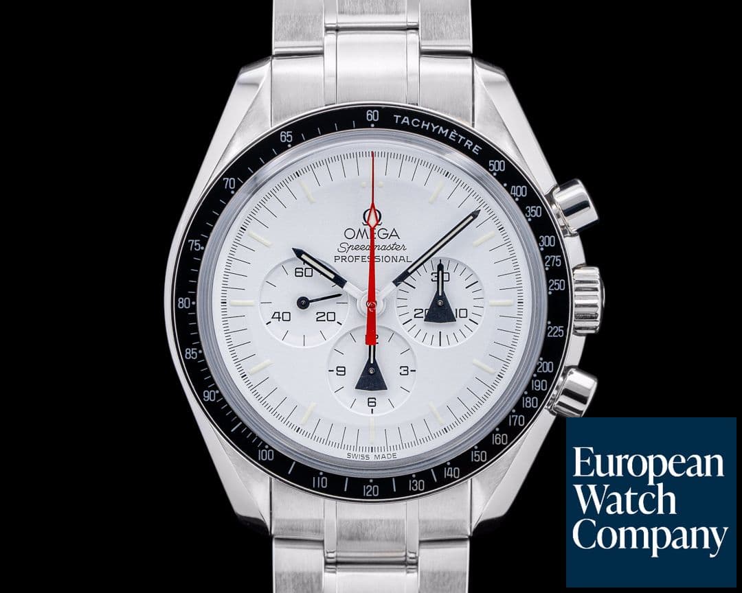 Image of Omega Speedmaster Professional Alaska Project SS White Dial LIMITED
