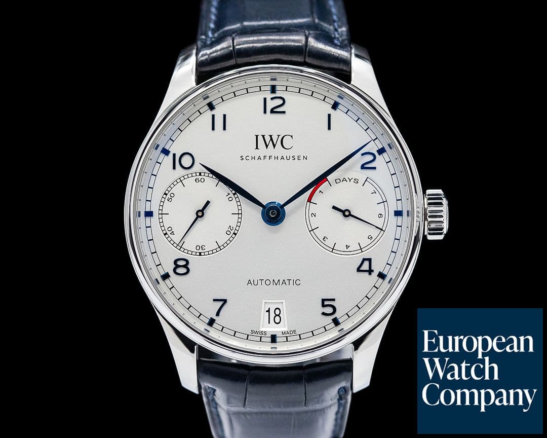 Image of IWC 5001 Portugieser Automatic SS Silver Dial