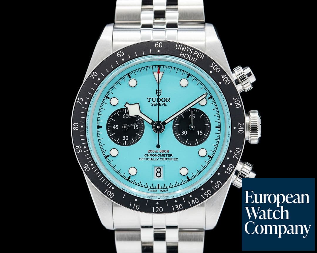 Image of Tudor Black Bay Chronograph SS Turquoise Blue Dial 2025