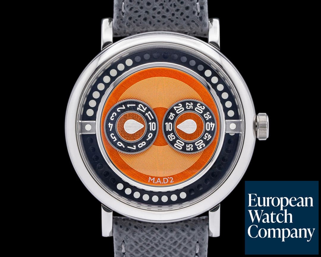 Image of MB&F M.A.D 2 SS Orange Dial