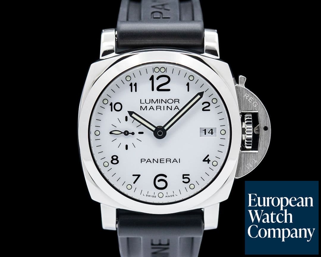 Image of Panerai Luminor 1950 Marina 3 Days Automatic Acciaio SS White Dial LIMITED