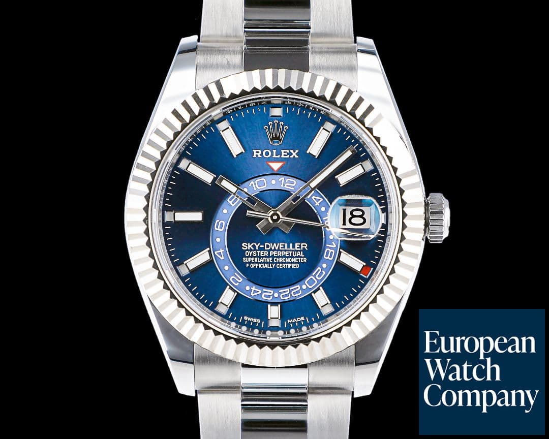 Image of Rolex Sky-Dweller 326934 SS Blue Dial