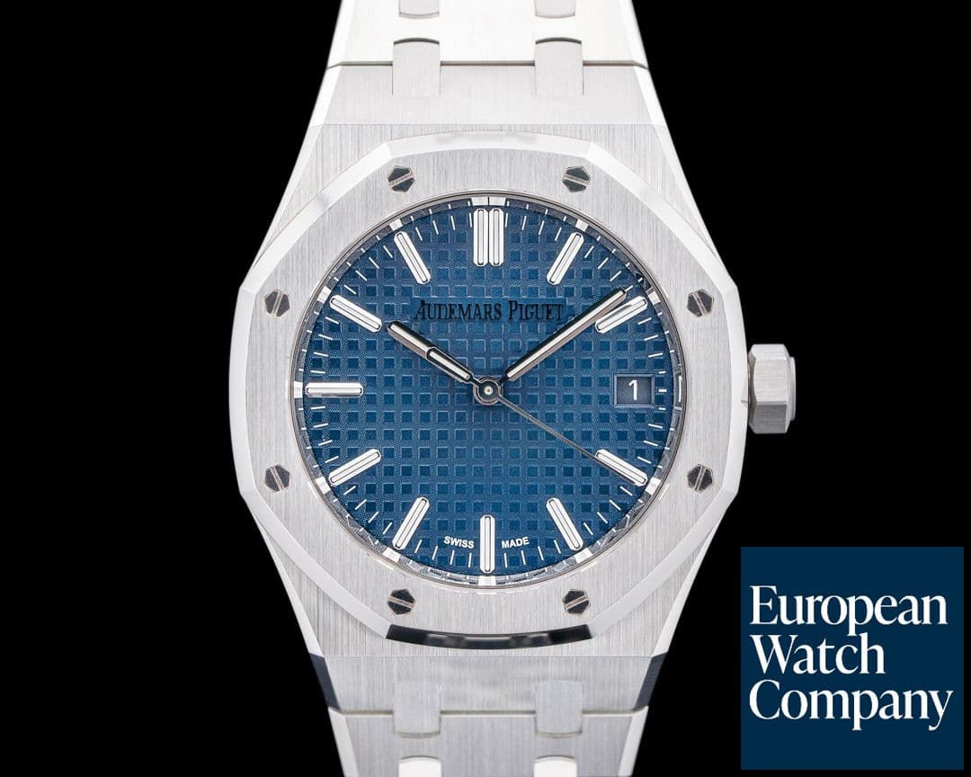 Image of Audemars Piguet 15550ST Royal Oak 37MM SS Blue Dial