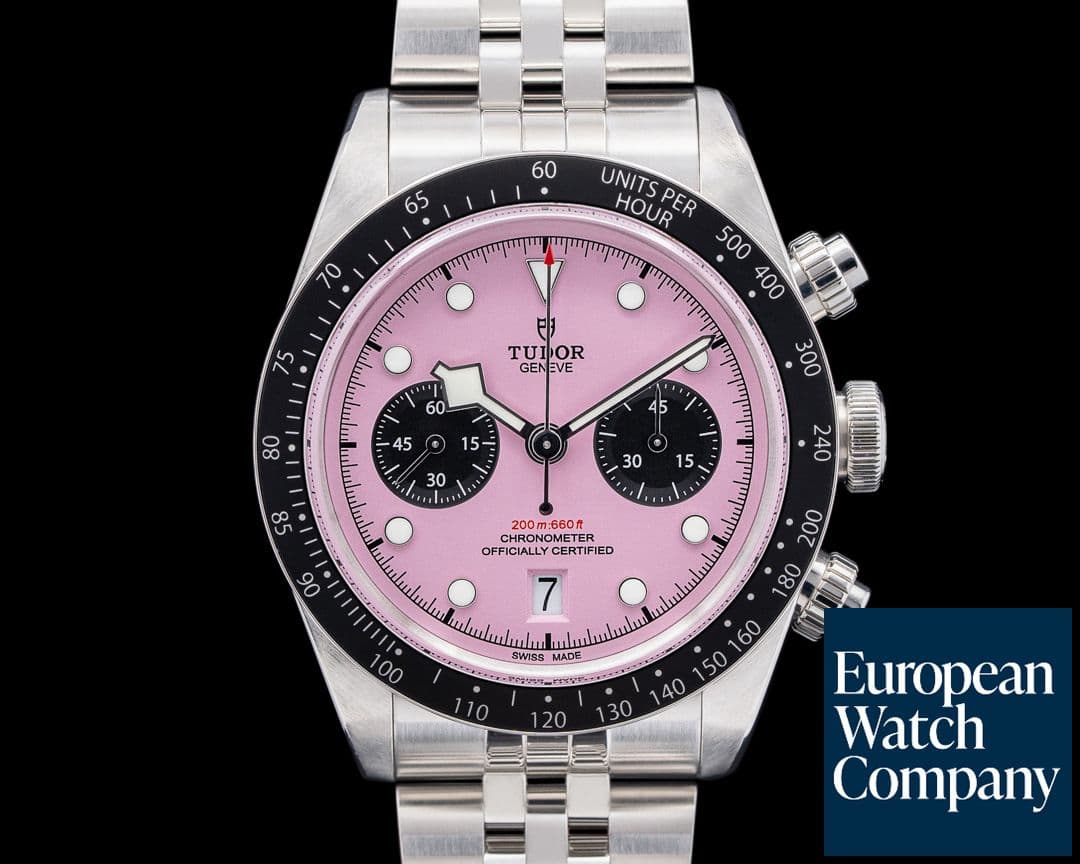 Image of Tudor Black Bay Chronograph SS Pink Dial 2024
