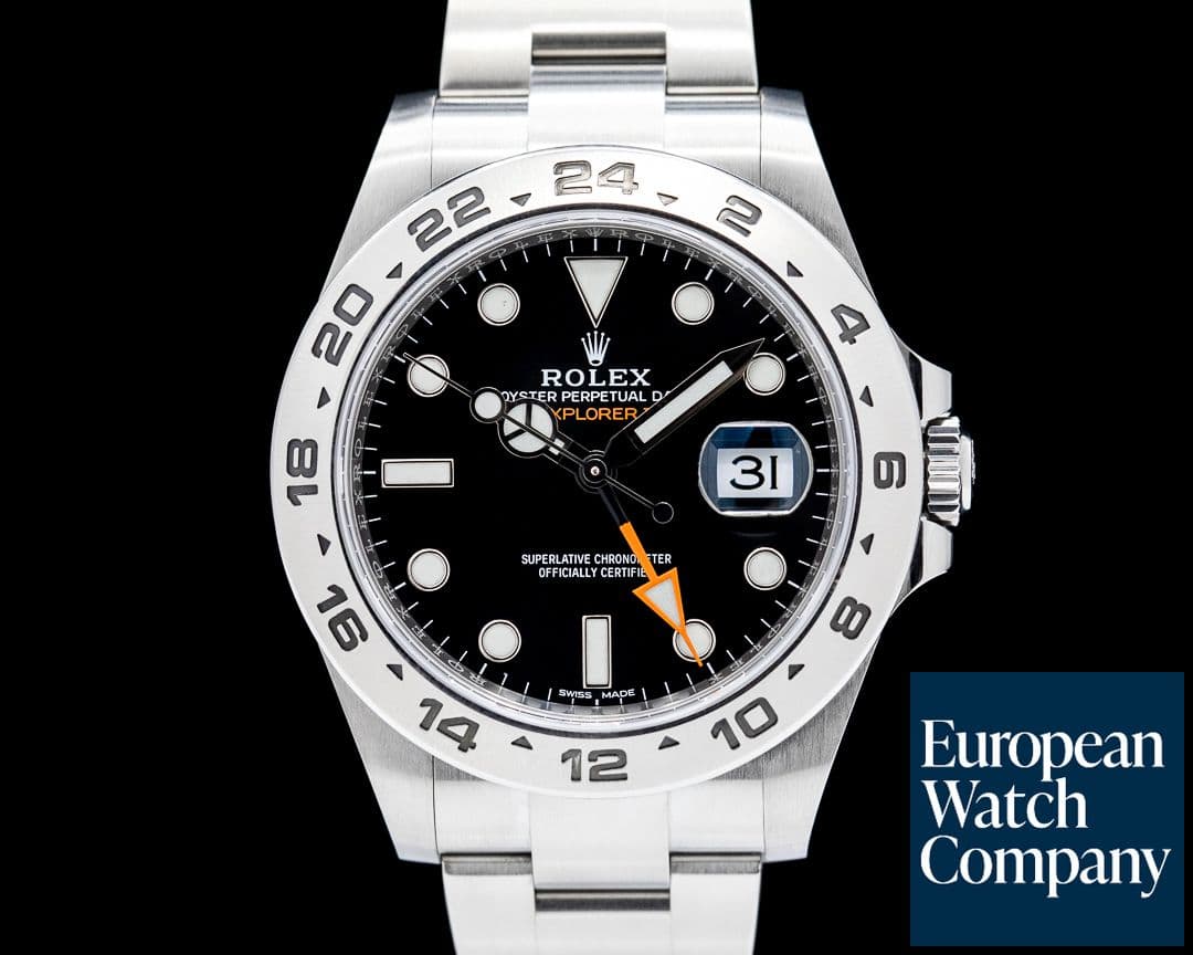 Image of Rolex 216570 Explorer II SS Black Dial