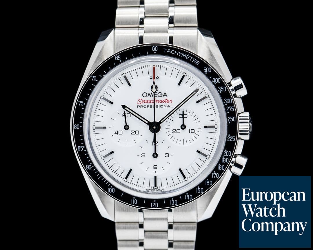 Image of Omega Speedmaster Professional SS White Dial 2024 UNWORN